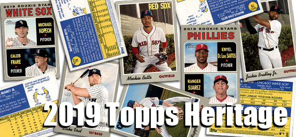 2019 Topps Heritage Baseball Cards 